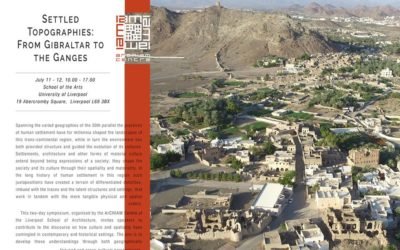Terrachidia invitada al «Simposium Settled Topographies: from Gibraltar to the Ganges»