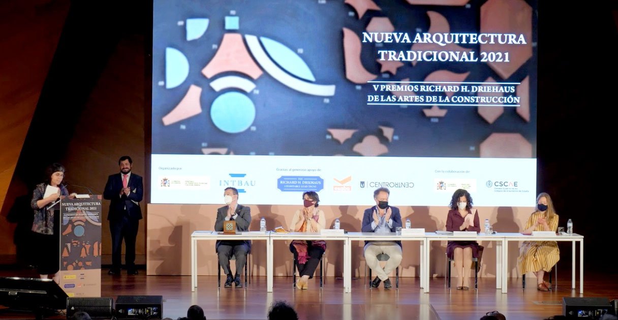 Ceremonia de entrega de los Premios Richard H. Driehaus de las Artes de la Construcción 2021